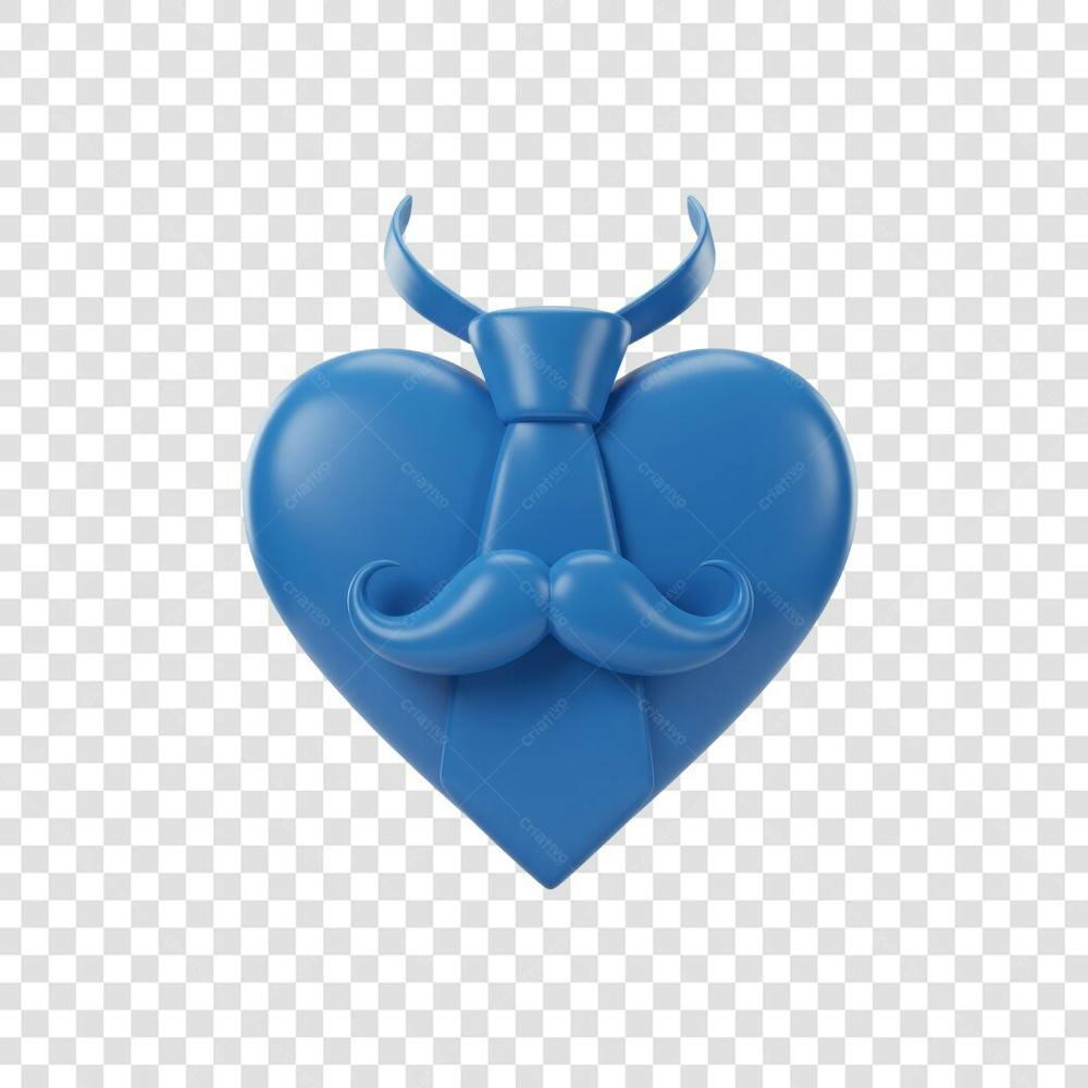 Elemento 3D Dia dos Pais EMOJI PNG Transparente para composição social media (12)
