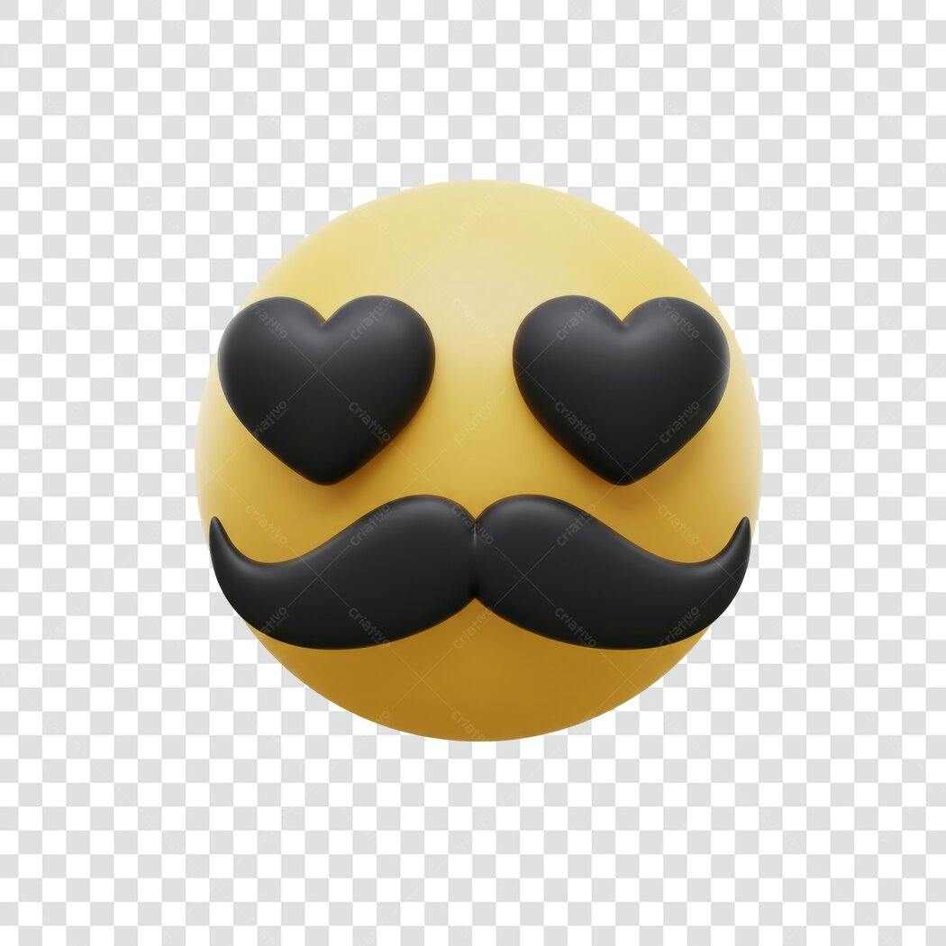 Emoji Dia dos Namorados PNG com fundo transparente