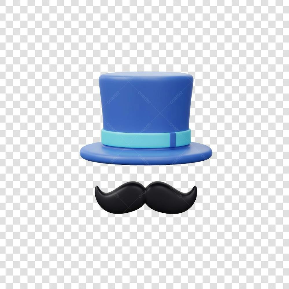 Elemento 3D Dia dos Pais EMOJI PNG Transparente para composição social media (18)