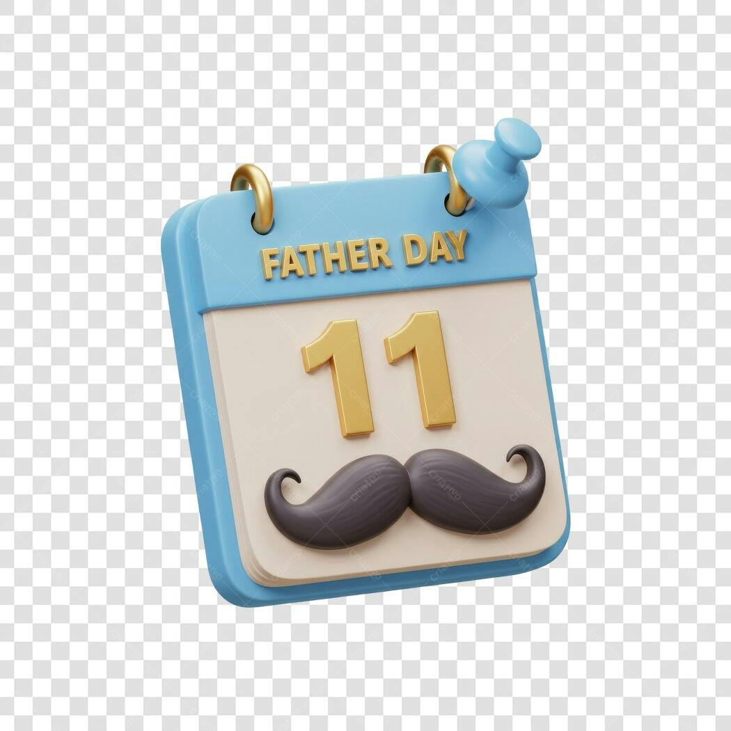 Post Instagram Dia dos Pais 11 de Junho PNG com fundo transparente