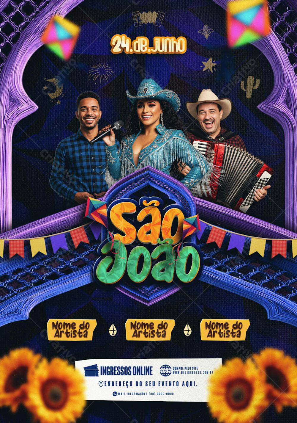 Flyer São João Evento