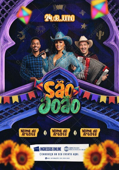 Flyer São João Evento
