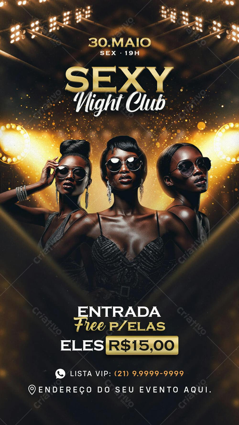 Flyer Sexy Night Club Story
