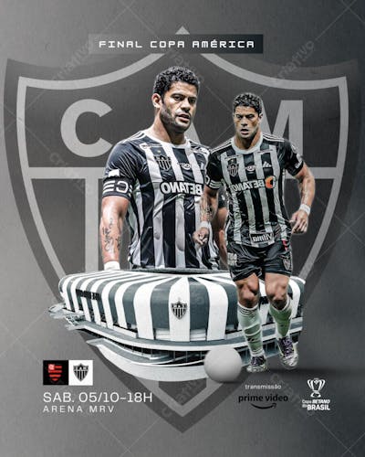 Arte futebol Editável no Canva