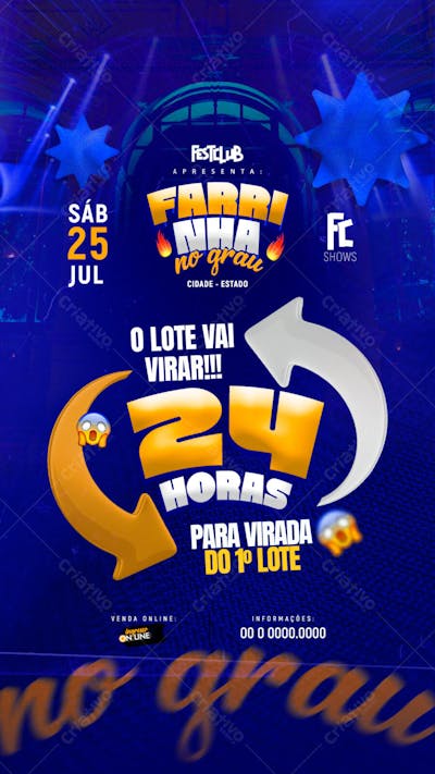 O LOTE VAI VIRAR 24 HORAS PARA VIRADA DO LOTE FARRINHA NO GRAU - STORIES 08