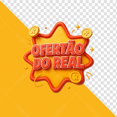 Selo oferta do real png