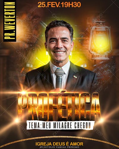 PROFÉTICA MEU MILAGRE CHEGOU - GOSPEL