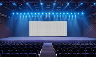 Event Stage Mockup