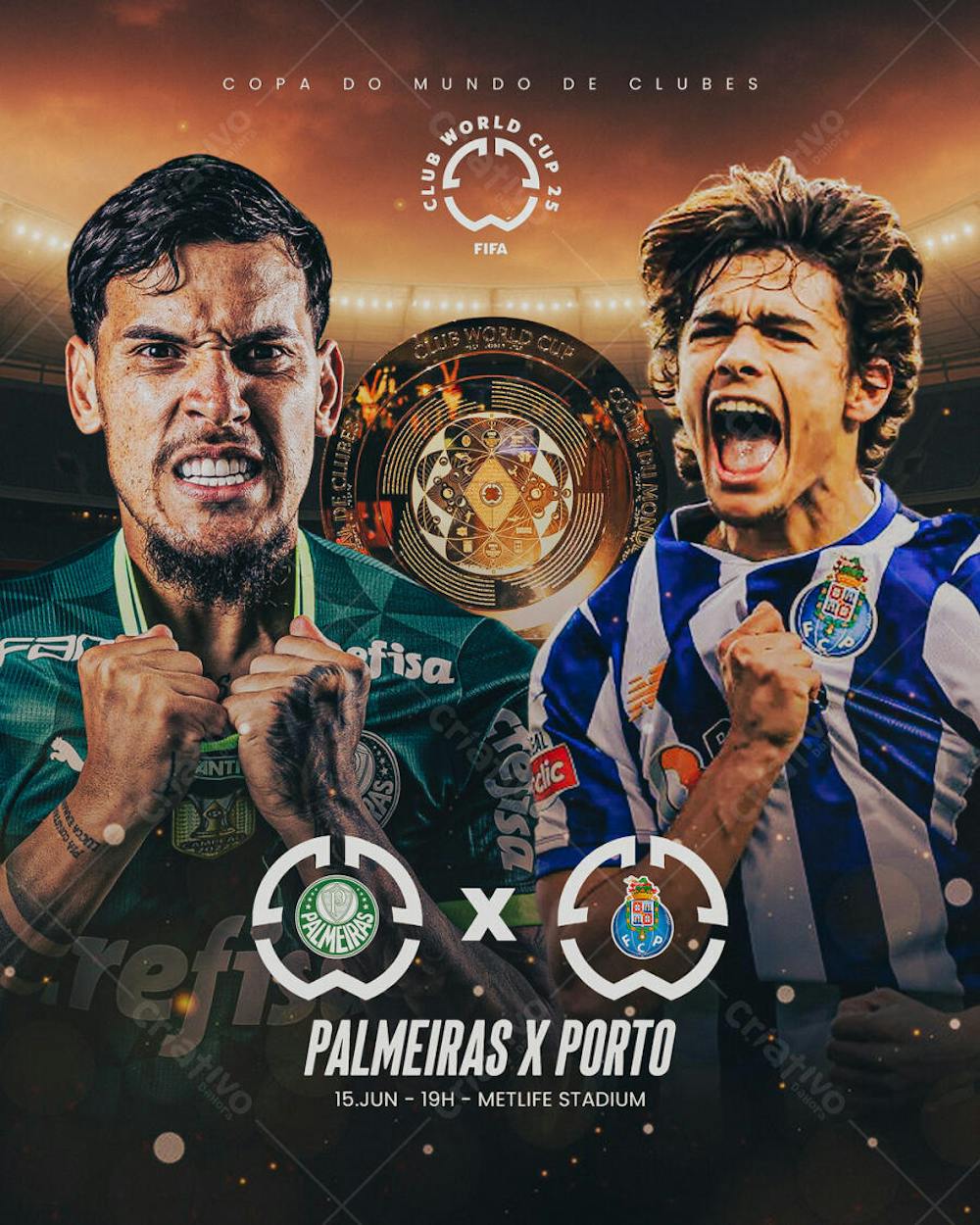 PALMEIRAS VS PORTO - MUNDIAL DE CLUBES 2025