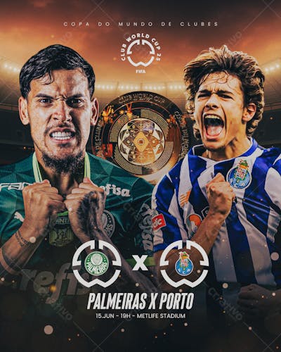 PALMEIRAS VS PORTO - MUNDIAL DE CLUBES 2025