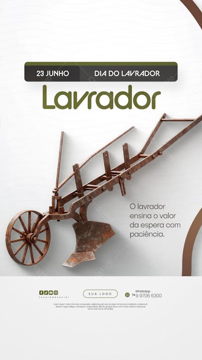23 de Junho - Dia do Lavrador Social Media PSD Editável (3)
