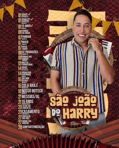 Agenda São João - Harry