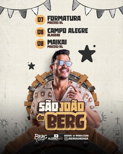 Agenda Semanal São João - Berg