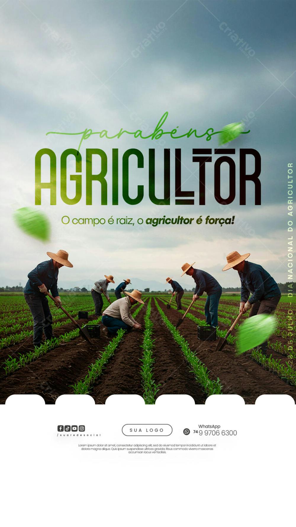 28 de Julho - Dia Nacional do Agricultor Flyer Social Media PSD Editável (3)