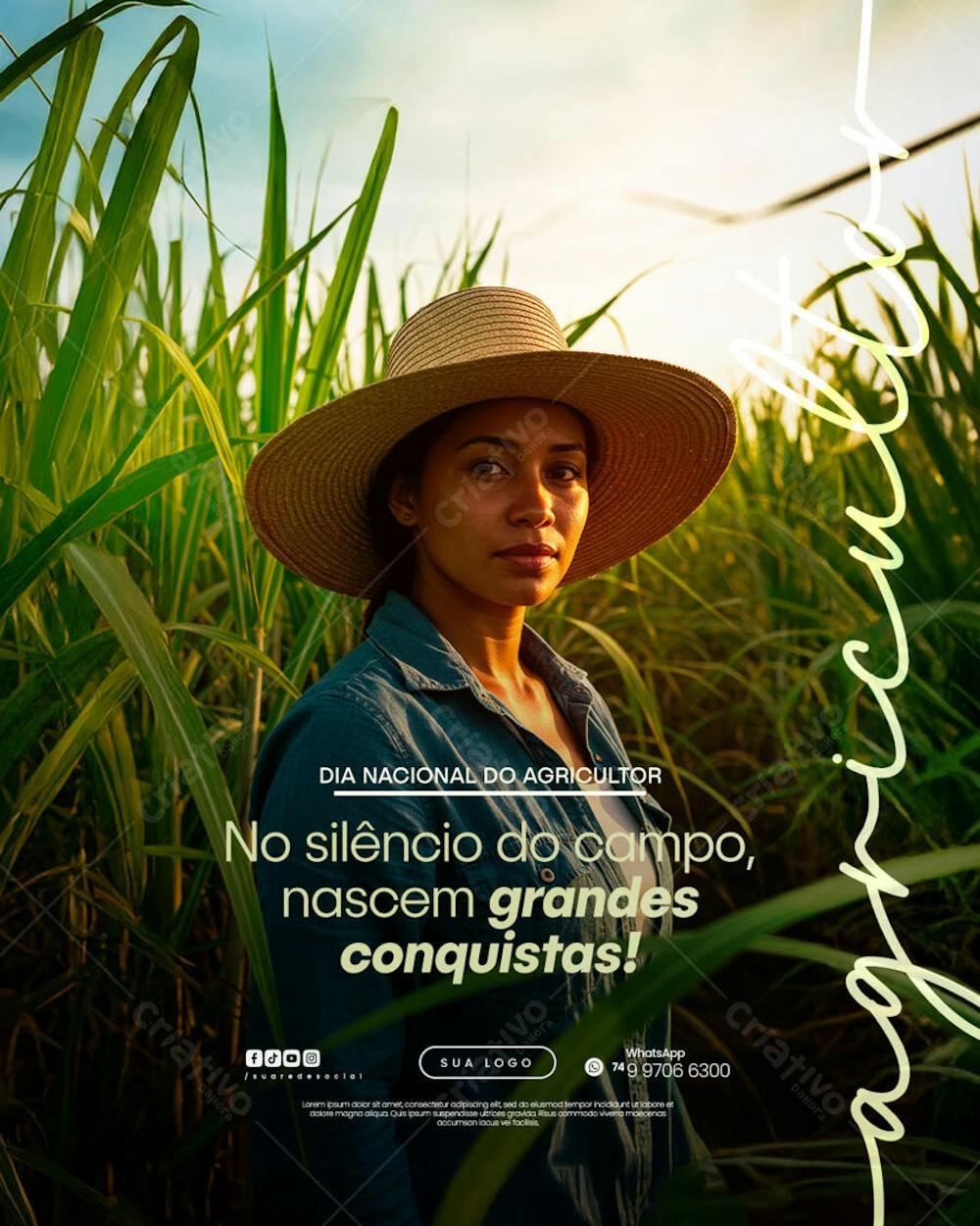 28 de Julho - Dia Nacional do Agricultor Flyer Social Media PSD Editável (10)