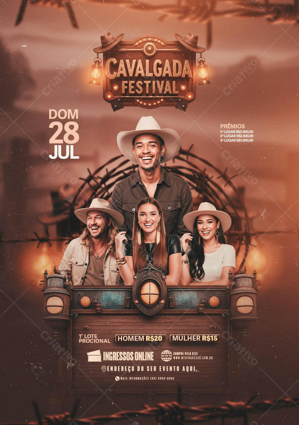 Flyer Cavalgada Festival