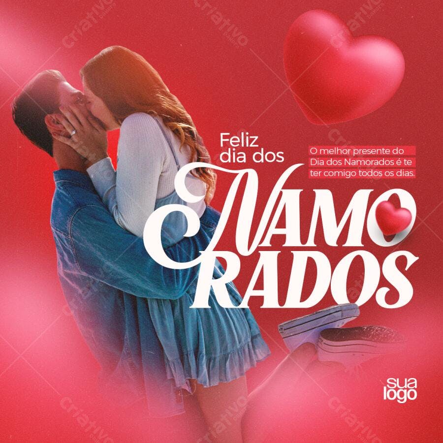 Flyer Dia dos Namorados PSD Editável