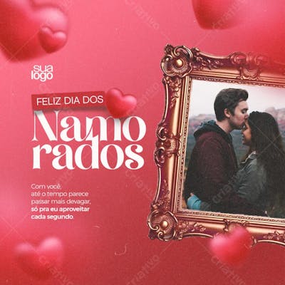 Dia dos namorados Editável no PSD
