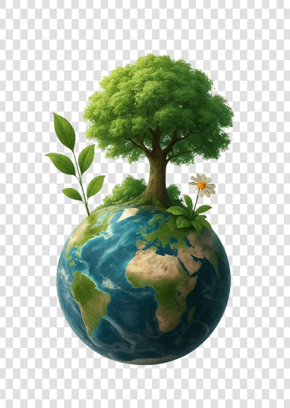 MEIO AMBIENTE ÁRVORE E TERRA