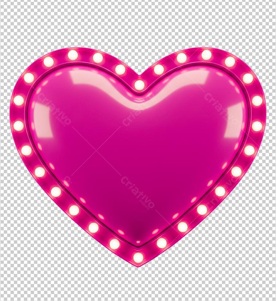 Banner Dia dos Namorados PNG com fundo transparente