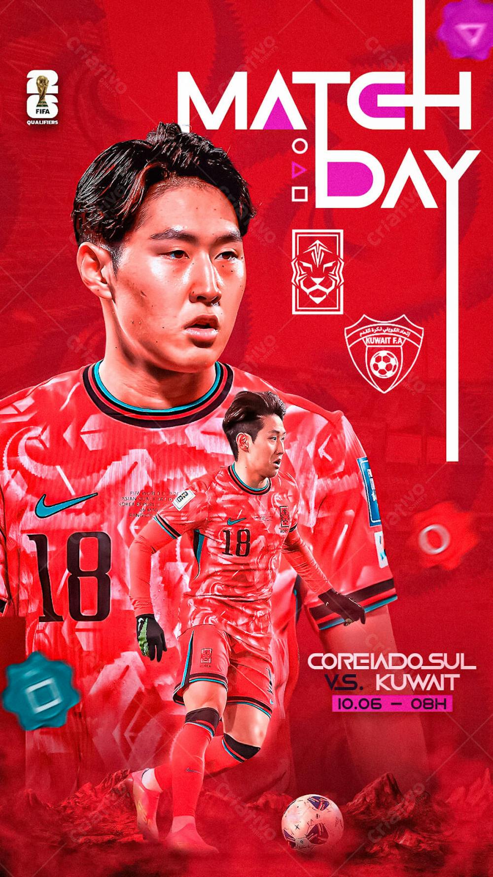 FLYER MATCHDAY LEE KANGIN KOREA