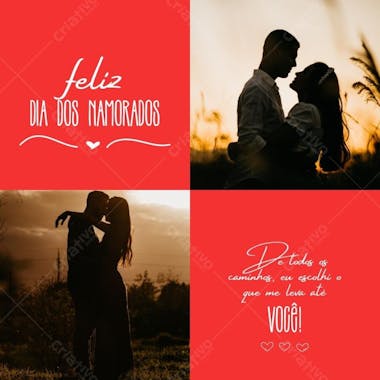 Valentine's Day post with photos for Instagram
