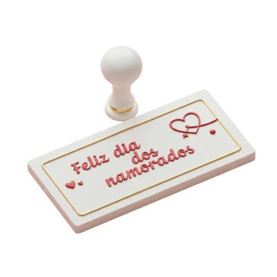 Feliz dia dos namorados 3D png