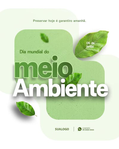dia do mundial do meio ambiente 5 de junho 4