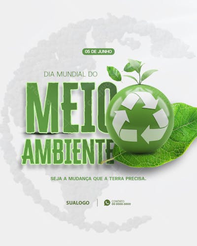 dia do mundial do meio ambiente 5 de junho 6