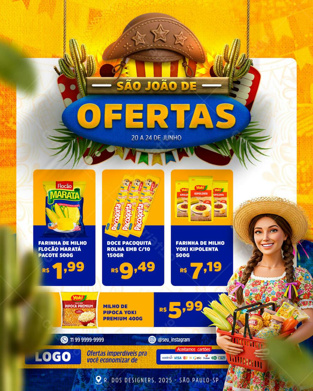 Encarte São João De Ofertas 20 A 25 De Junho