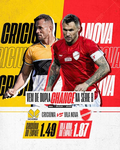 Jogo do Dia - Criciúma X Vila Nova