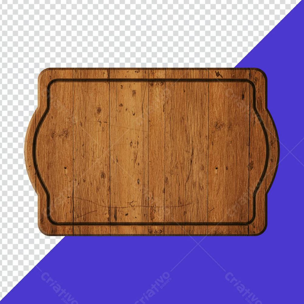 Placa Madeira Arraiá png