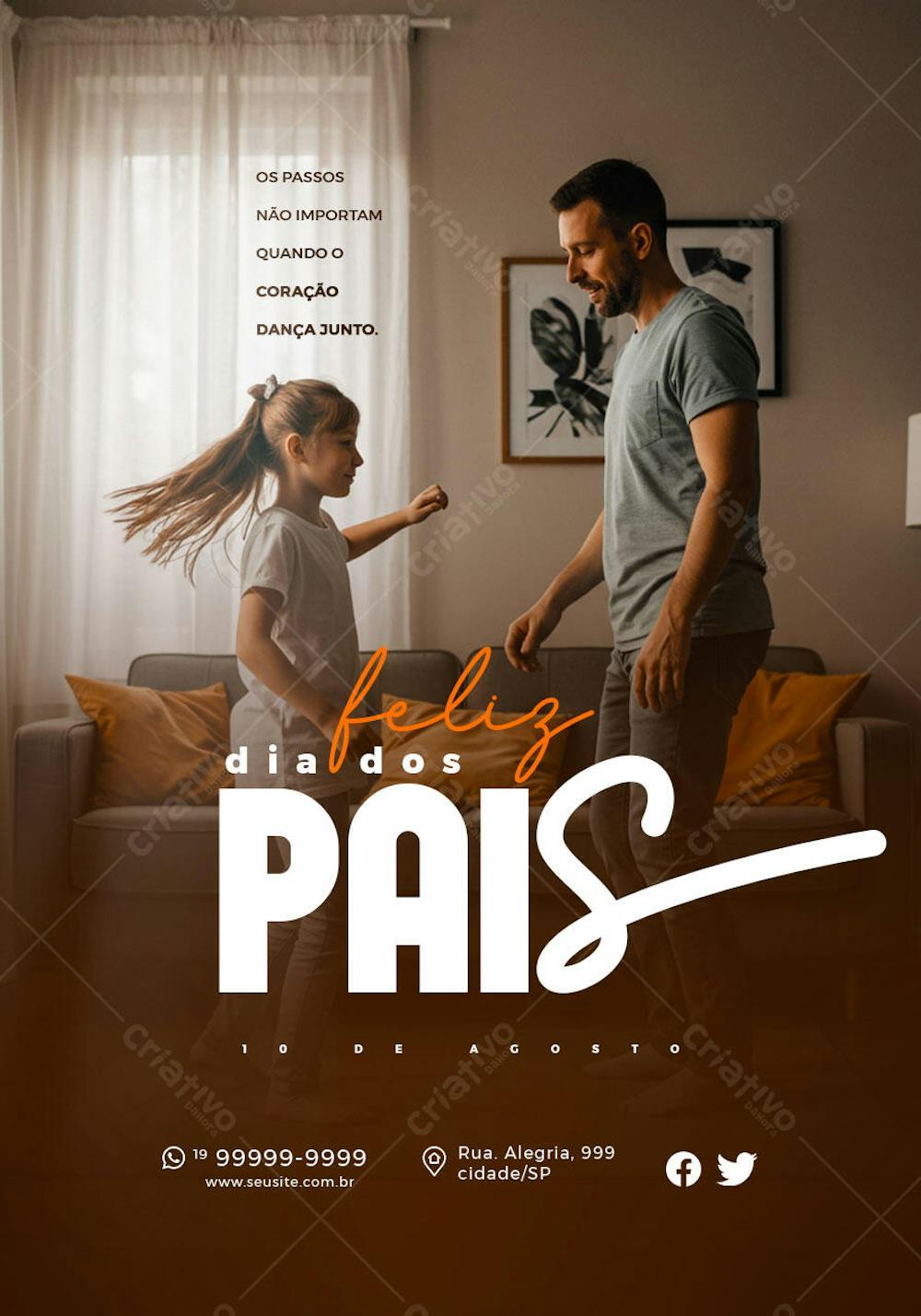 DIA DOS PAIS 10 DE AGOSTO 18