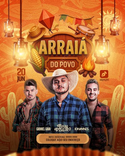 festa junina, show, arraial, são joão, junho, julho, quadrilha (5)