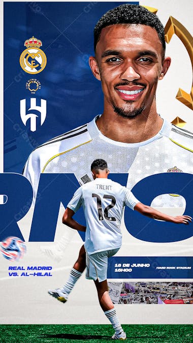 FLYER MATCHDAY ARNOLD REAL MADRID