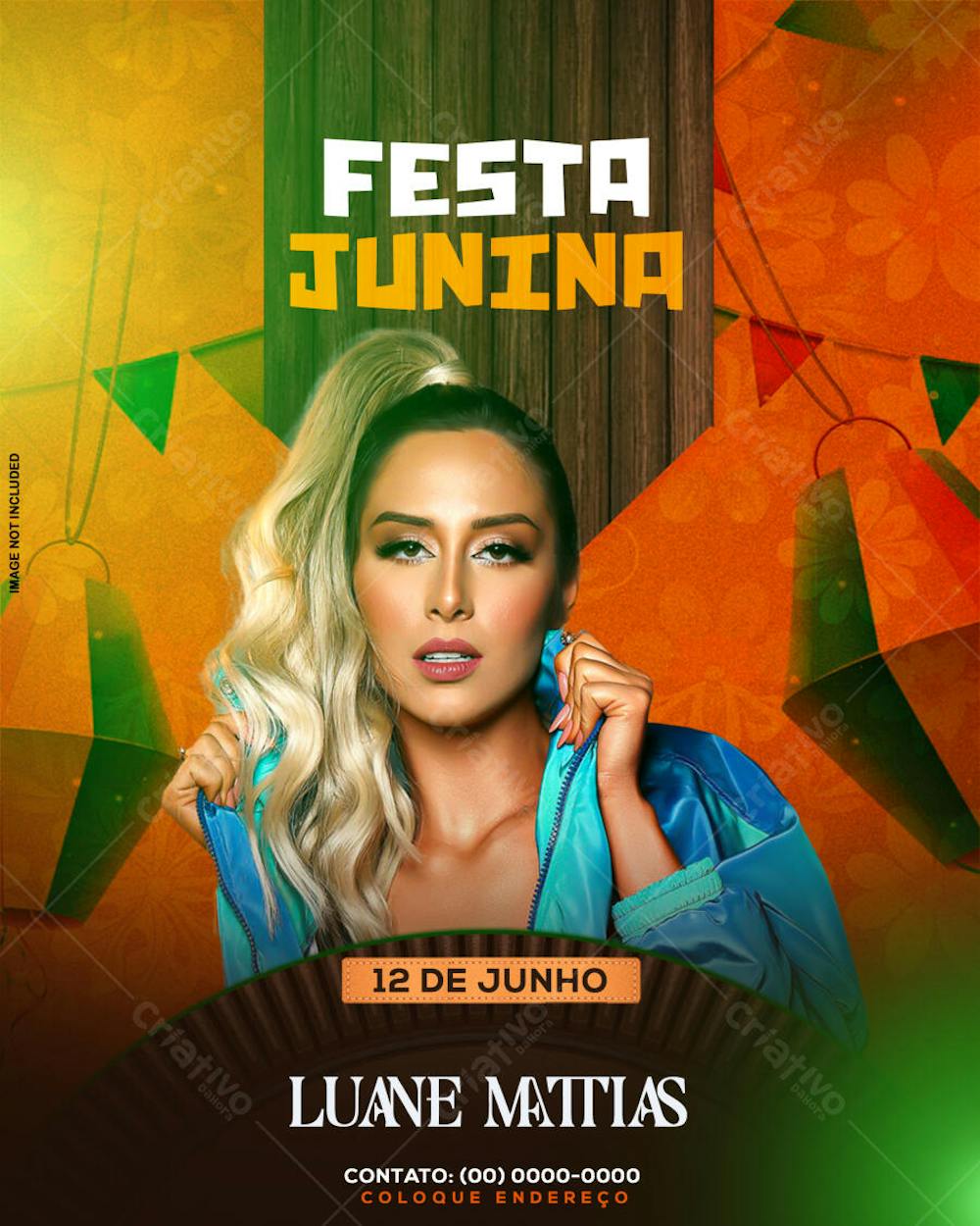 são joão festa junina 13 - flyer
