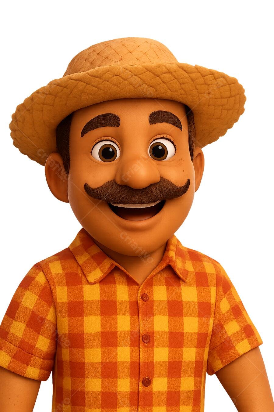 Ilustração Agricultor PNG com fundo transparente