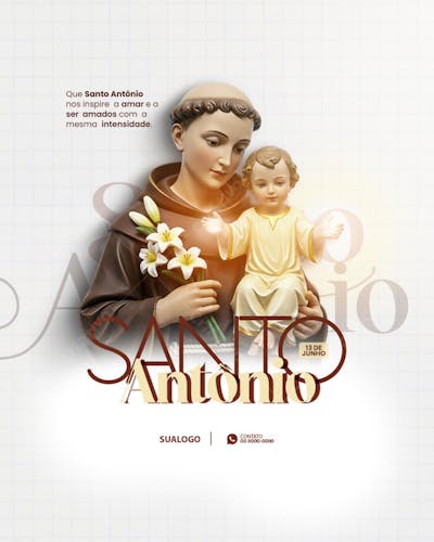 social media dia de santo antonio