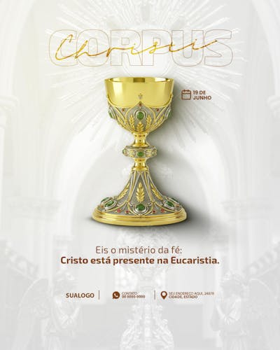 dia 19 de junho de corpus christi