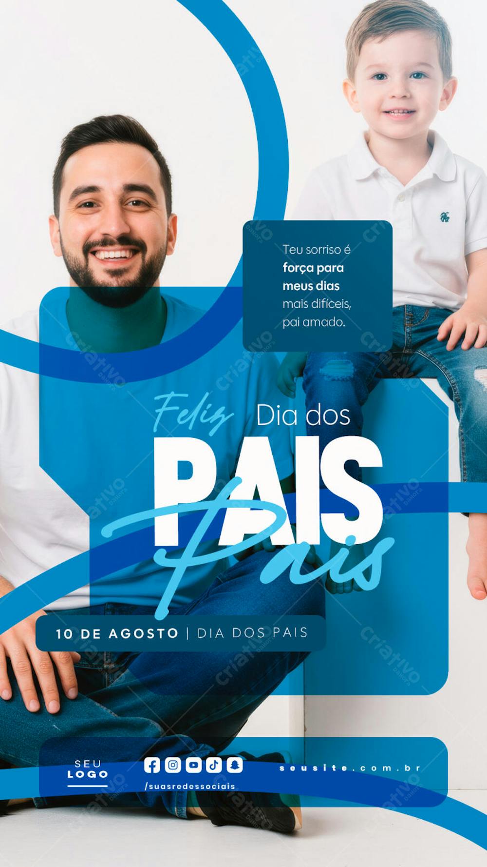 Dia dos Pais Agosto social media post editável story (16)