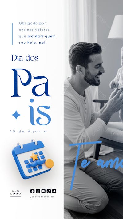 Dia dos Pais Agosto social media post editável story (32)