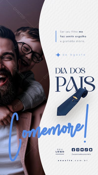 Dia dos Pais Agosto social media post editável story (29)