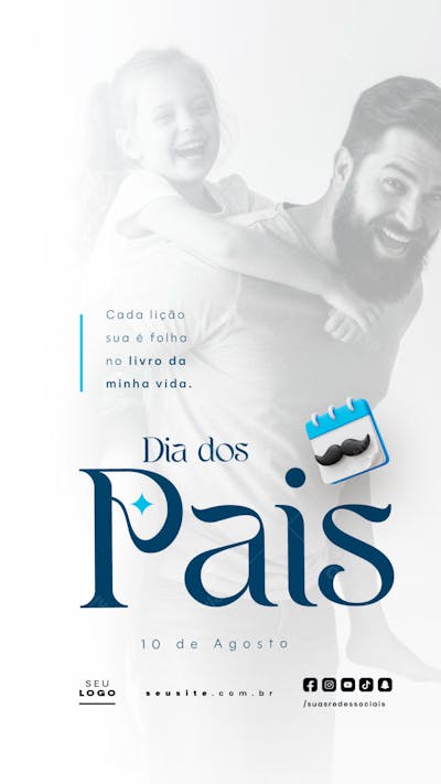 Dia dos Pais Agosto social media post editável story (40)