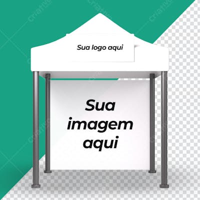 Tenda Evento Mockup Logo png