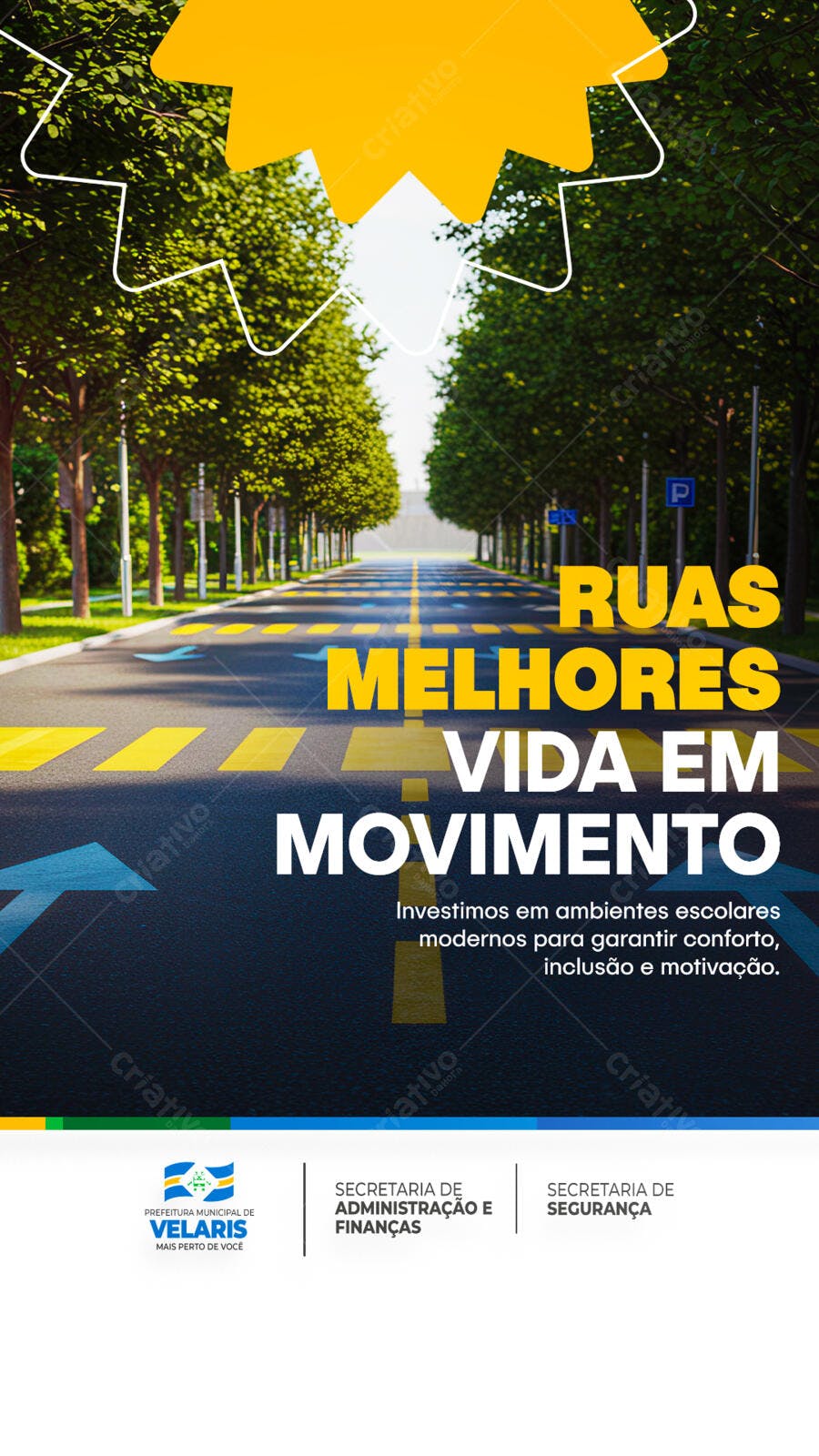 Flyer Ruas Melhores PSD Editável