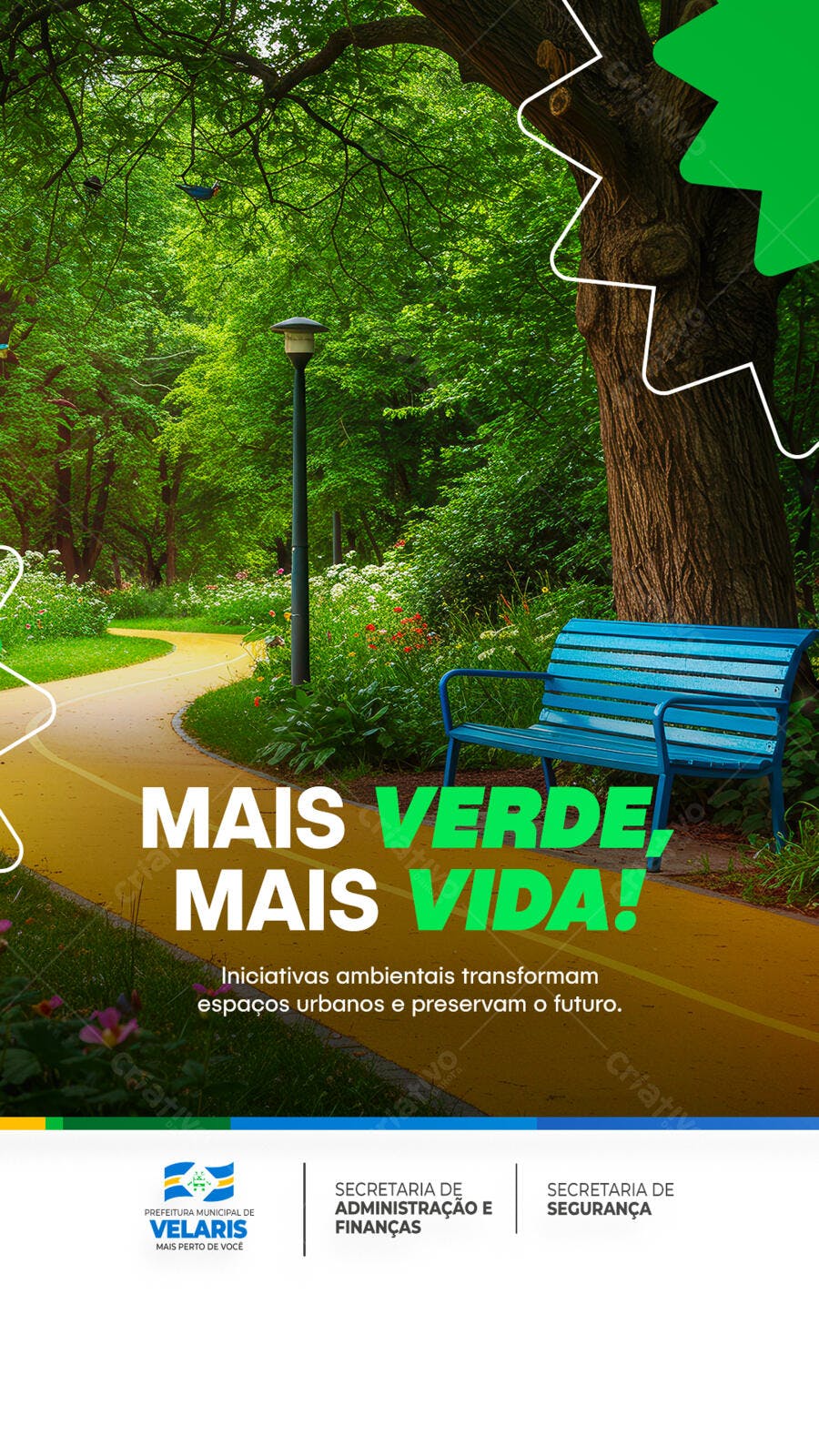Flyer Meio Ambiente PSD Editável