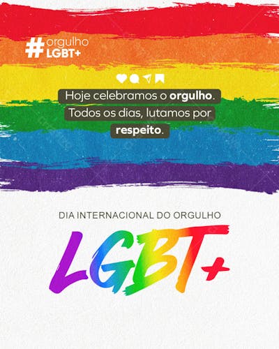 DIA INTERNACIONAL DO ORGULHO LGBT
