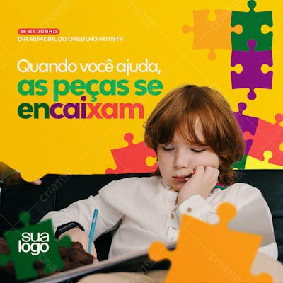 DIA DO ORGULHO AUTISTA