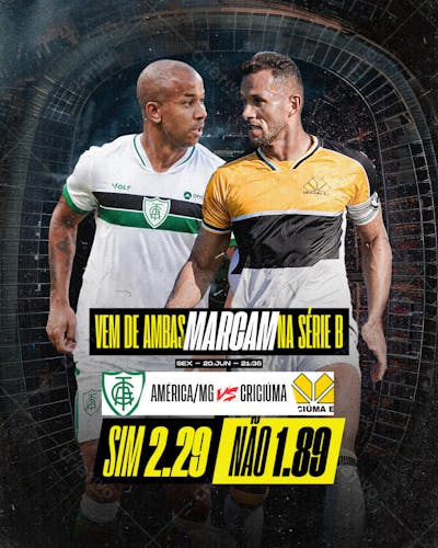 Jogo do Dia - América/MG X Criciúma