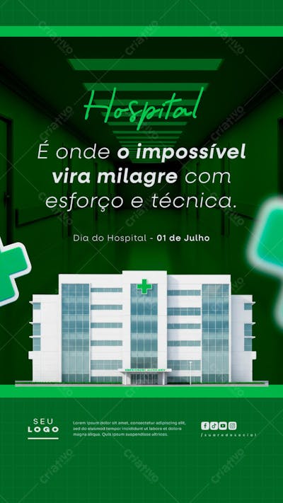 Dia do Hospital 01 de julho social media data comemorativa STORY (6)